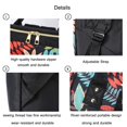thumbnail image 4 of Mochilas escolares de nailon para mujer, mochilas de hombro para mujer, mochilas de gran capacidad, bolsas de enfermería para bebés, mochila de negocios femenina para ordenador portátil RSFRIC Juventud, encanto, belleza, personalidad, 4 of 4