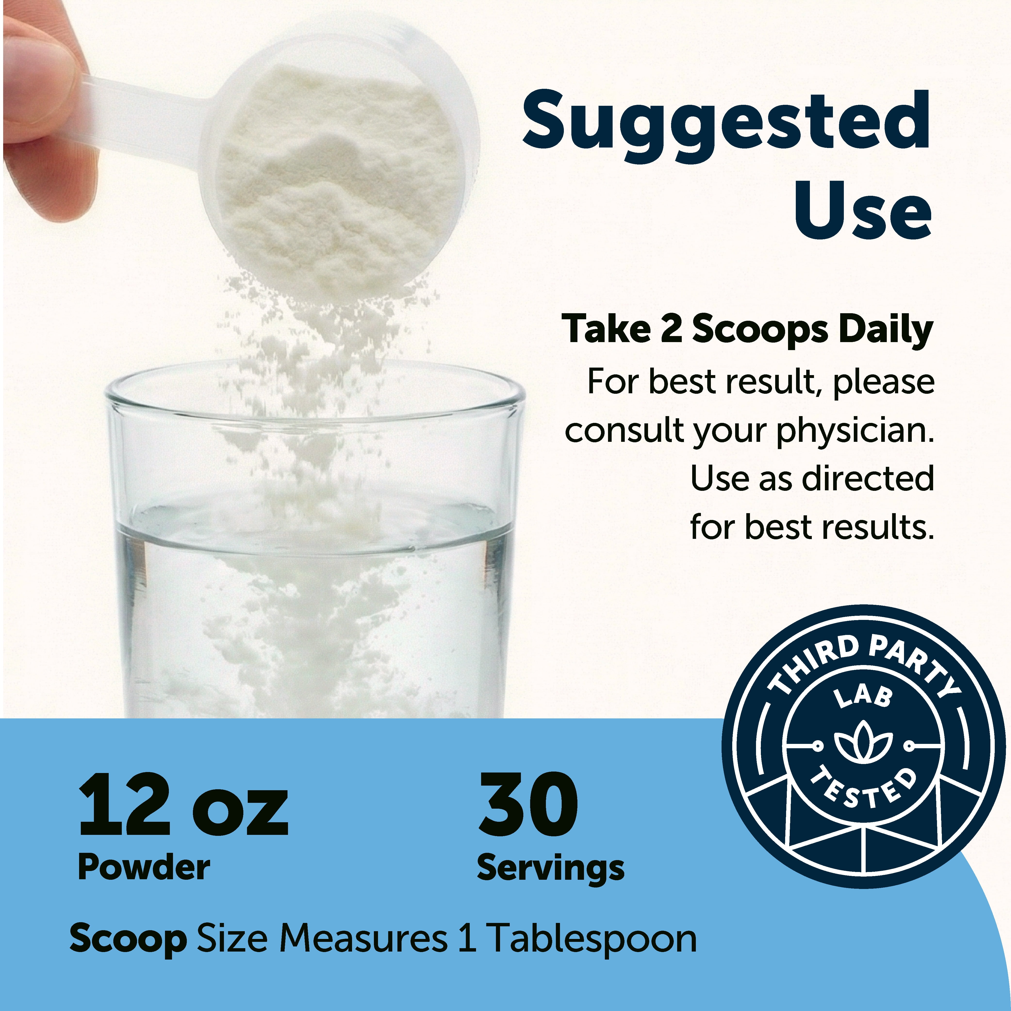 Micro Ingredients Multi Collagen Peptides Powder, Full Spectrum Type I, II, III, V, X + Biotin, Hyaluronic Acid, & Vitamin C, Unflavored, Keto & Paleo Friendly, 12 Ounces