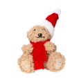 thumbnail image 3 of Oso de peluche navideño, juguete de peluche para el hogar, decoración navideña con sombrero, muñeco de peluche para niños, sofá, cama de San Valentín Sentado 10x125x19cm, 3 of 8