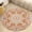 style-7, variant on Kaleidoscope Mandala Colorful Floral Boho Round Rugs -Washable Non-Slip Small Round Area Rug Throw Soft Circle Rugs for Bedroom, Modern Print Indoor Carpet for Entryway Sofa Living Room
