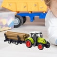thumbnail image 1 of Juguete de tractor de granjero CUTICAT vehículo de juego coleccionable, 1 of 8
