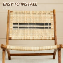 Homoyoyo Rattan Furniture Repair Kit Grey Plastic, Easy to Install Fix for Wicker, Rattan, and Outdoor Furniture