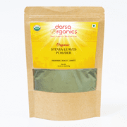 Darsa Organics Stevia Leaves Powder | 16 oz Pouch Sugar Substitute