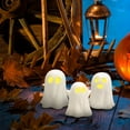 thumbnail image 4 of WHEANG Halloween Decorations 3PCS Cute LED Light Up Statue Figurines For Props Home Tabletop Decorations For Indoor Halloween Decor, 4 of 5