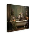 thumbnail image 4 of Stupell Industries Vintage Hippo Bathtub Animals & Insects Painting Gallery Wrapped Canvas Art Print Wall Art, 17 x 17, 4 of 8