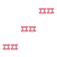 thumbnail image 1 of tamizeot Lock Pedal Alloy Bracket Bicycles Replacement for Speedplay Pedals Durable Modification Upgrade Supplies Repair Props Pink 3Set, 1 of 6