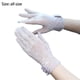 thumbnail image 2 of Guantes de seda de hielo para primavera y otoño, manoplas cortas de encaje con pantalla táctil para conducción fina de verano para mujer, 2 of 5