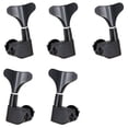 thumbnail image 1 of A Set 5Pcs Fish Tail Buttons Bass String Tuners Tuning Pegs Keys Machine Heads, 1 of 5