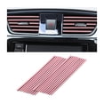 thumbnail image 1 of Tira decorativa para aire acondicionado de coche, 20 unidades, rosa, 8 unidades, 1 of 7