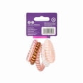 thumbnail image 3 of Goody Dentless Jelly Bands - Coil Ponytailers - T Trend Blush Color - 5Ct, 3 of 3