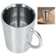thumbnail image 5 of Taza De Agua, Taza De Café Inofensiva A Prueba De Herrumbre De Acero Inoxidable De 350 Ml Para Restaurante Para Cocina, 5 of 7