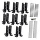 thumbnail image 5 of Soporte de base de poste Soporte de soporte ajustable Soporte de poste de armadura Soporte de barandilla 16 piezas, 5 of 8