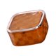thumbnail image 4 of Cubo de basura de mesa Organizador de almacenamiento Cubo de basura multifuncional Contenedor de basura para Naranja Pequeño, 4 of 6