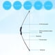 thumbnail image 4 of Kit de tiro con arco, juego de arco y flecha Juego de arco y flecha Kit de arco de tiro con arco diseñado para profesionales, 4 of 9