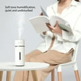 thumbnail image 5 of Christmas Clearance! QLEICOM Humidifiers for Bedroom, 260ml Small Cool Mist Humidifiers Angle Adjustable, Auto Shut-Off, LED Light, Humidifiers for Home Office Car Bedroom Nursery Indoor (White), 5 of 8