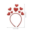 thumbnail image 2 of WEUVEB Diadema Roja Con Corazón Para San Valentín Ideal Para Bodas Fiestas Y Eventos Festivos, 2 of 7