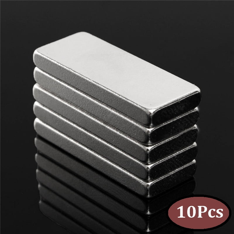 Durable 25X10X3MM N52 Super Strong Block Fridge Magnets Rare Earth Neodymium LOT 