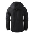thumbnail image 4 of Dpytoraw Men's Vintage Windproof Field Jackets Multisport Coat With Hood, 4 of 4