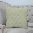 thumbnail image 4 of 20x20 Pillow Covers Set of 2, Sage Green Throw Pillow Covers Decorative Couch Cushion Case, Modern Abstract Art Farmhouse Microfiber Square Pillowcases for Bedroom Car Living Room, 4 of 7