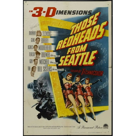 Those Redheads from Seattle POSTER (11x17) (1953)