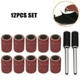 thumbnail image 3 of 12Pcs Sanding Drums Kit Sanding Ring With Rod Abrasive Rotary Tool Kit Sanding Drum Grinding Head Abrasive Power Tools, 3 of 6
