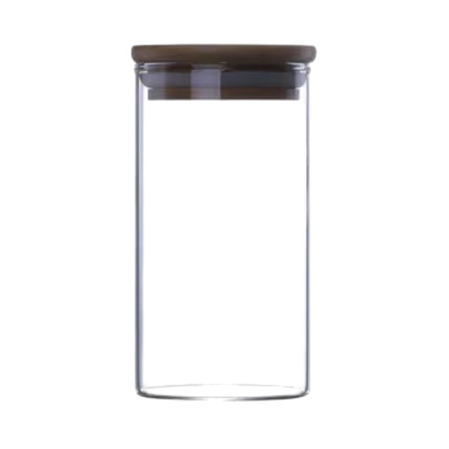 fastboy Large Capacity Glass Jar With Airtight Lid - For Dry Storage And Food 6.5*15cm 1Set