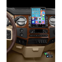 Molaner 9.7" Double Din Car Radio for Ford F-250 F-350 Super Duty 1999-2016 Fit for Wireless Carplay&Android Auto with Android 15 Touchscreen Stereo Support Bluetooth/GPS/WiFi/SWC/FM, 2 32G