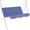 Blue, variant on 3 Person Outdoor Patio Swing Glider Chair Replacement, Weatherproof Cushioned Porch Swing Bench for Garden Backyard Lawn, Multiple Cushion Colors Available