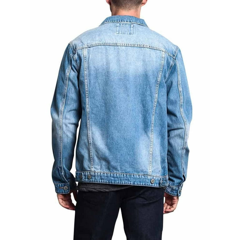 Victorious Men's Premium Cotton Slightly Distressed Denim