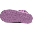 thumbnail image 6 of Kushyshoo Girls Snow Boot Light Purple Sparkle Sequins Winter Boots Lightweight for Big Kids Size 2, 6 of 7