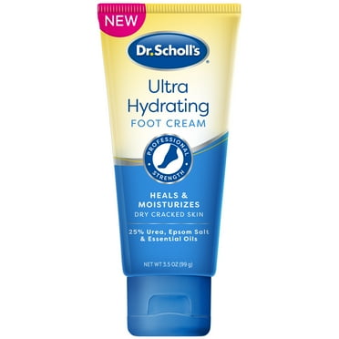 Dr. Scholl's Ultra Hydrating Foot Cream with 25% Urea, Repair Dry feet, 3.5 oz