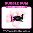 thumbnail image 5 of LiL' DUDE Wipes, Extra Large Bubble Bum Flushable Wet Wipes for Kids, Bubble Gum Scent, 252 Count, 6 Pack (Select for More Options), 5 of 10