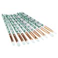 thumbnail image 2 of Xihbxyly Juego de 10 Brochas de Maquillaje, Brochas de Fibra Sintética Suave para Una Mezcla Impecable, Ideales para Sombras de Ojos, Rubor y Labios, Perfecto para Uso Diario, Diseño Ideal para Viaje, 2 of 2