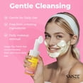 thumbnail image 5 of SAISZE Turmeric Foaming Face Wash with Brush, Kojic Acid Facial Cleanser for Dark Spots, Gentle Formula for Daily Cleansing, 3.38 fl oz (100 ml), 5 of 9