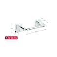 thumbnail image 2 of Delta Everly Toilet Paper Holder in Polished Chrome EVE50-PC - New, 2 of 2