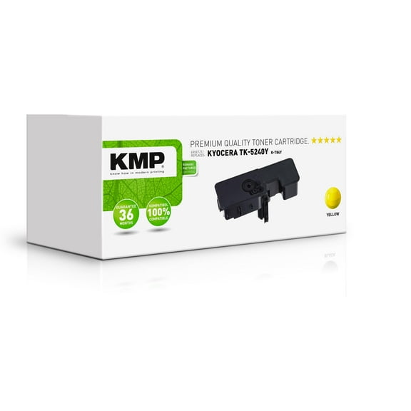 KMP Toner für Kyocera TK5240Y Yellow (1T02R7ANL0)