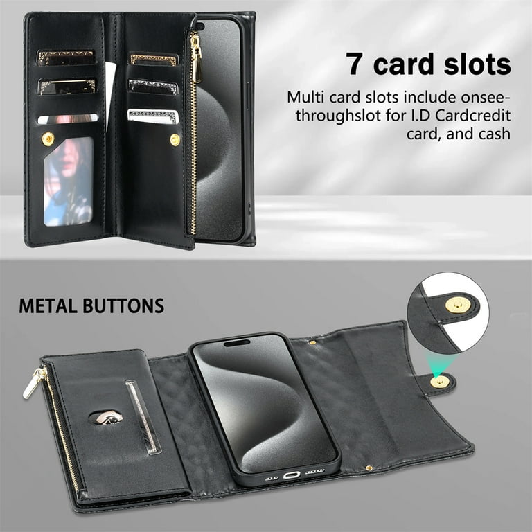 Dux Ducis Skin Pro Apple iPhone 17 Pro Hoesje Portemonnee Book Case Dux Ducis Skin Pro Apple iPhone 17 Pro Hoesje Portemonnee Book Case