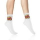 thumbnail image 3 of 6 pares de calcetines blancos de sublimación imprimibles, calcetines rectos en blanco, 3 of 6