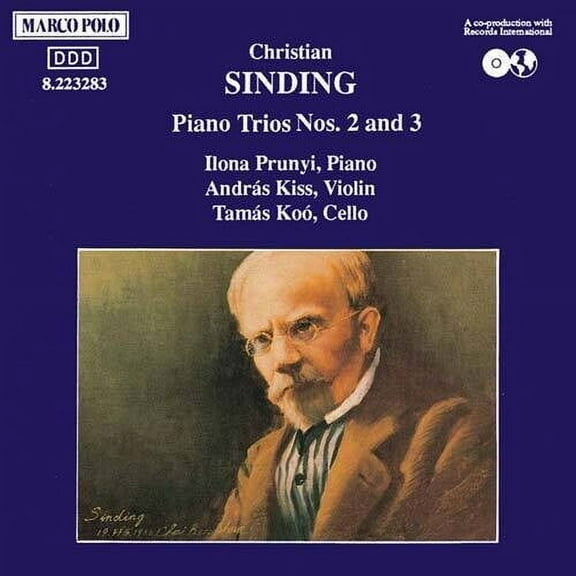 Sinding / Prunyi / Kiss / Koo - Piano Trios 2/3 - Music & Performance - CD