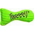 thumbnail image 2 of Duckyworld Stinkies Stripes Sardine Organically Stuffed Catnip Toy, Green, 2 of 3