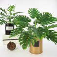 thumbnail image 1 of Gwong Decoración hogareña 1 UNID plástico artificial plantas de hoja perenne hojas de árboles falsas de hojas de vegetación decoración del hogar Gwong 21051888, 1 of 7