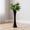 Black# Slim Vase, variant on Tall Ribbed Floor Vase, 15.7 Inch Modern Cylinder Vase for Home Office Decor