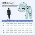 thumbnail image 6 of Bingfone Men'S Pajama Set 2 Piece Loungewear Pjs, Long Sleeve With Pajama Pants-Cute Panda Bear, 6 of 9