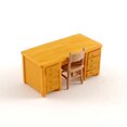 thumbnail image 3 of Miniatura Taller de Reparación Sunnimix 1:64 Escala Amarillo, 3 of 6