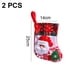thumbnail image 2 of Medias navideñas, calcetines colgantes navideños para decoración del árbol de la chimenea del hogar, 2 of 5