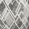 thumbnail image 6 of MICHAEL AMINI Mamba 20x20" Square Chenille Accent Pillow in Gray Set of 2, 6 of 6