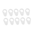 thumbnail image 1 of 10 Pack Hearing Aid Adapters, Silicone Ring to Prevent Hearing Aid Loss, for Children and Elderly, 1 of 2