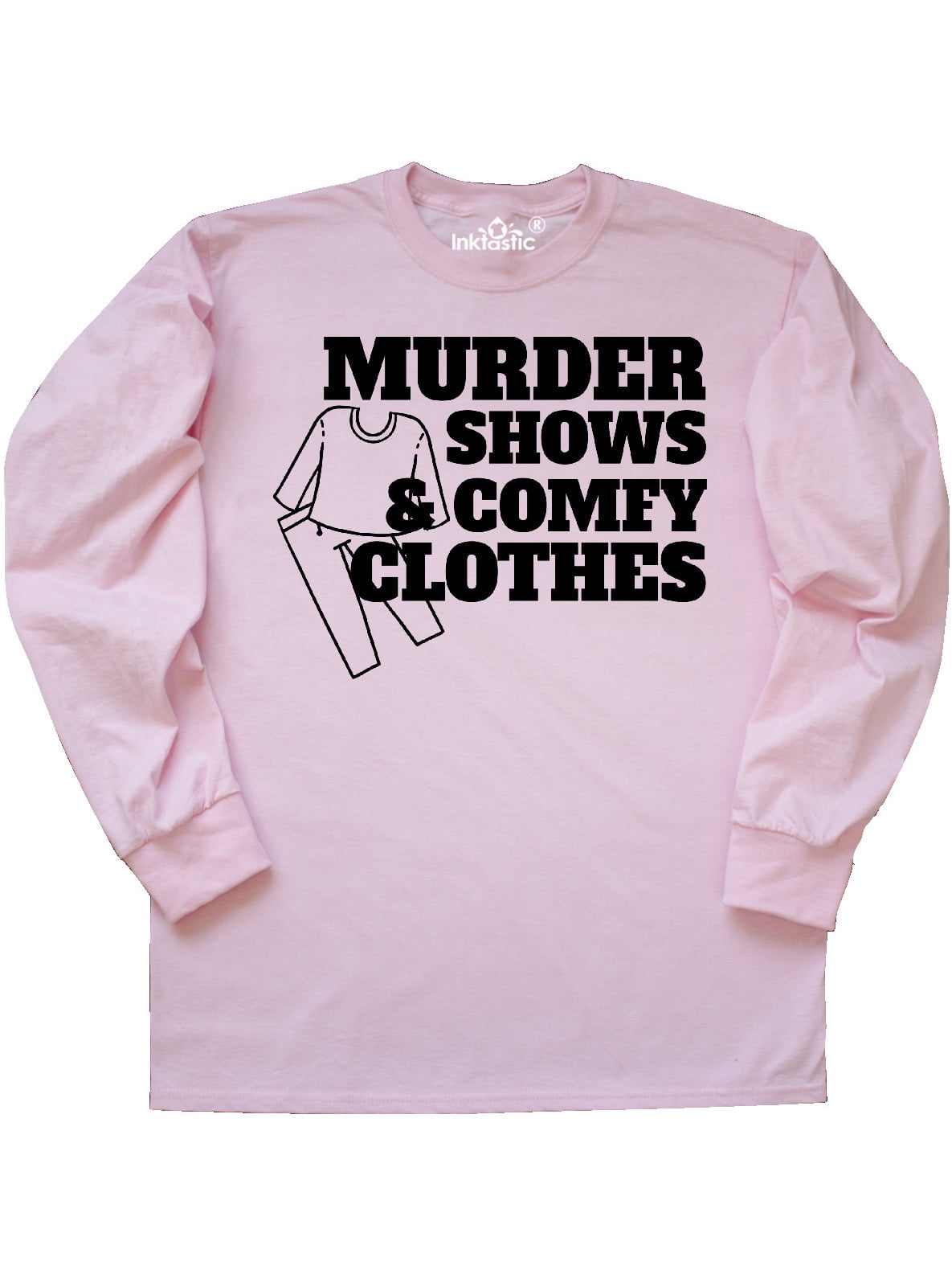 Long Sleeve T-Shirt Adult Male, Pink 