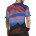 thumbnail image 3 of T Shirt For Men Gym Mountain Print T-Shirts Trendy Cool Nicholas Roerich Beach Tee Shirt O Neck Aest, 3 of 7