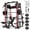 M11 Elite-Red & Weight bench, variant on Mikolo M11 Elite Smith Machine Home Gym,2200 lbs Power Rack Cage with Dual 130LBS Weight Stacks, Functional Trainer , 18PCS Aluminum Pulleys and Other Attachments for Home Gym